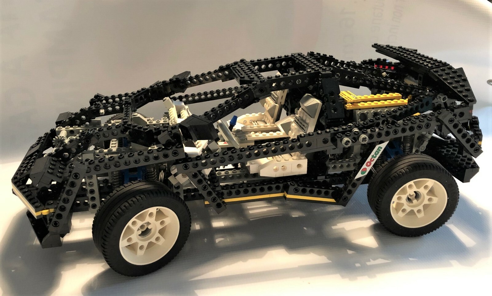 lego technic black car 8880